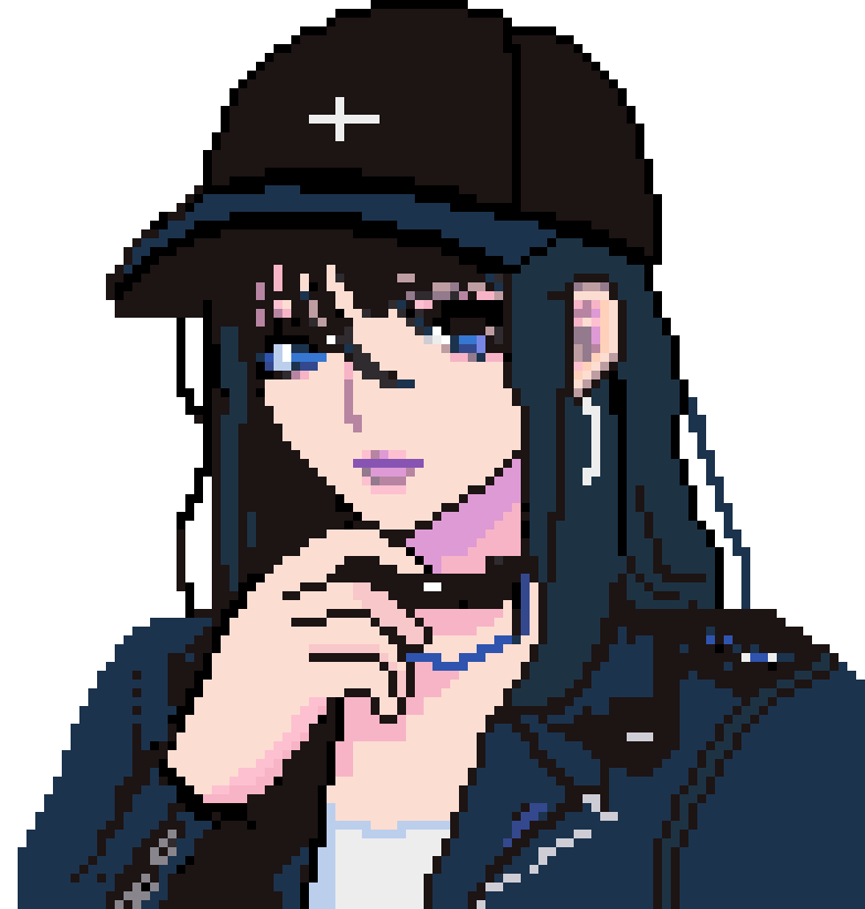 直感鸭舌帽少女